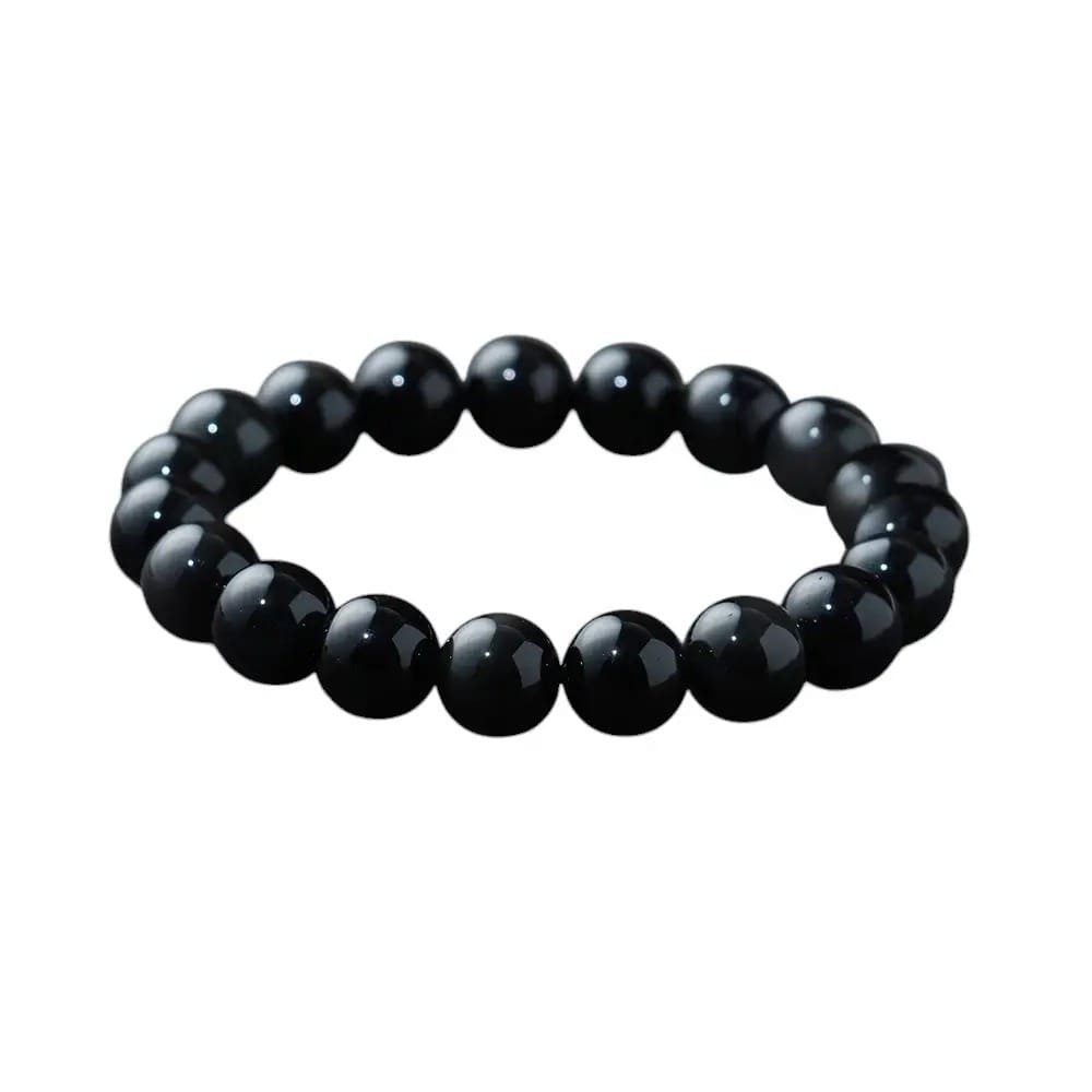 2 Sizes of Obsidian Crystal Beads Bracelet Wholesale