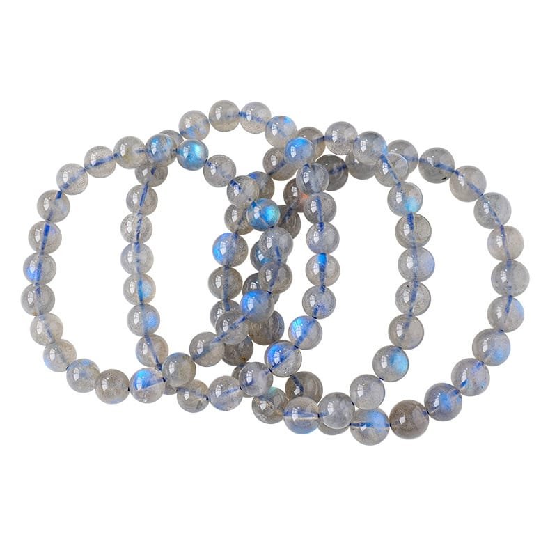3 Sizes of Labradorite Crystal Beads Bracelet Wholesale