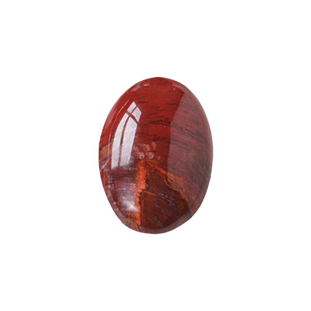 3 Sizes of Red  Petrified Wood Crystal Crystal Palm Stone Wholesale