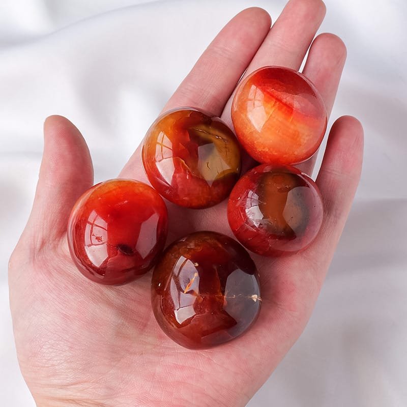 1.18-1.57 in Agate Tumbled Stone Bulk