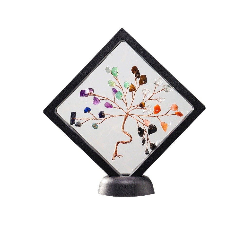 Mixed Crystal Framed Tree Ornament 6.30 in Wholesale