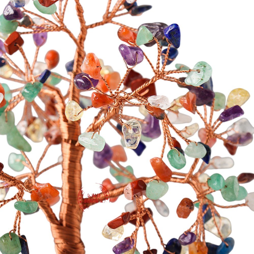 Natural Multicolor Fluorite Crystal Tree 7.30 in Wholesale - 1