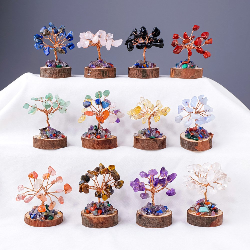 Mixed Crystal Tree Gift Box Set 2.20 in Wholesale - 2