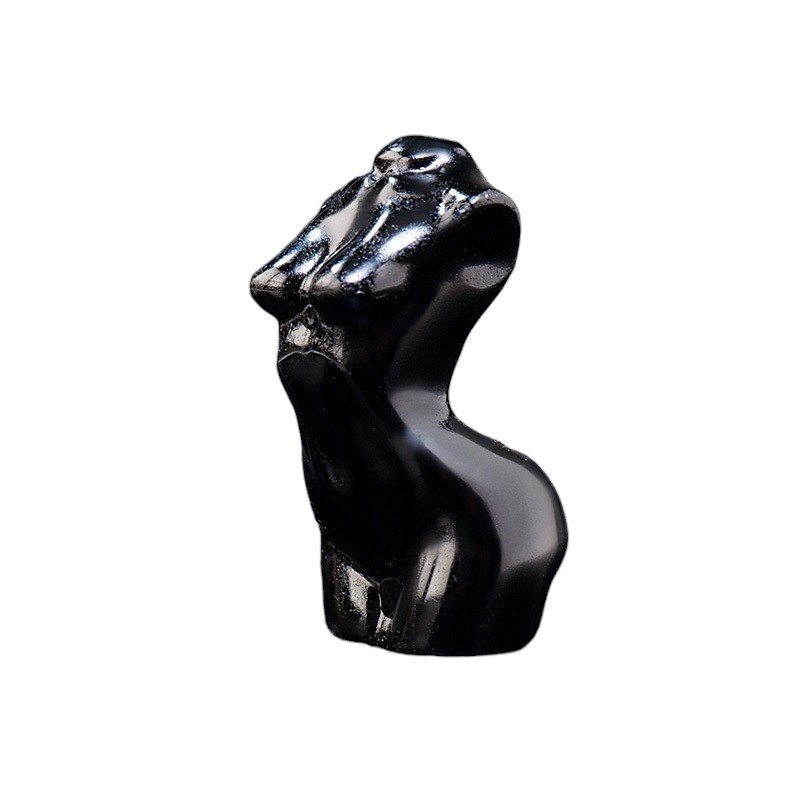 1.6 in Obsidian Carving 2 Color Bulk