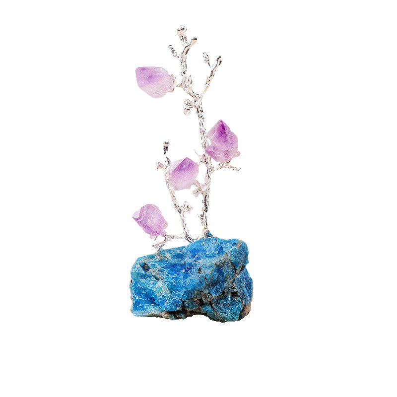 Apatite Raw Stone Chip Tree 3.50 in