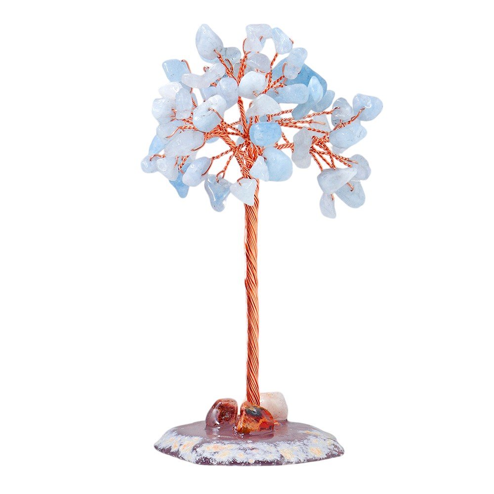 Aquamarine Chip Tree 4.70 in