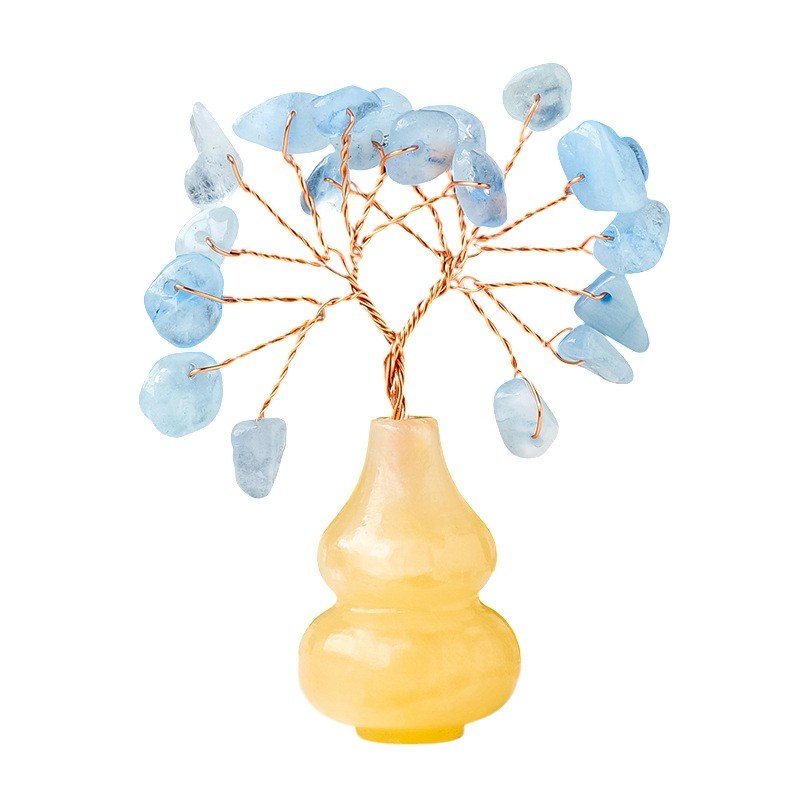 Aquamarine Chip Tree 2.40 in