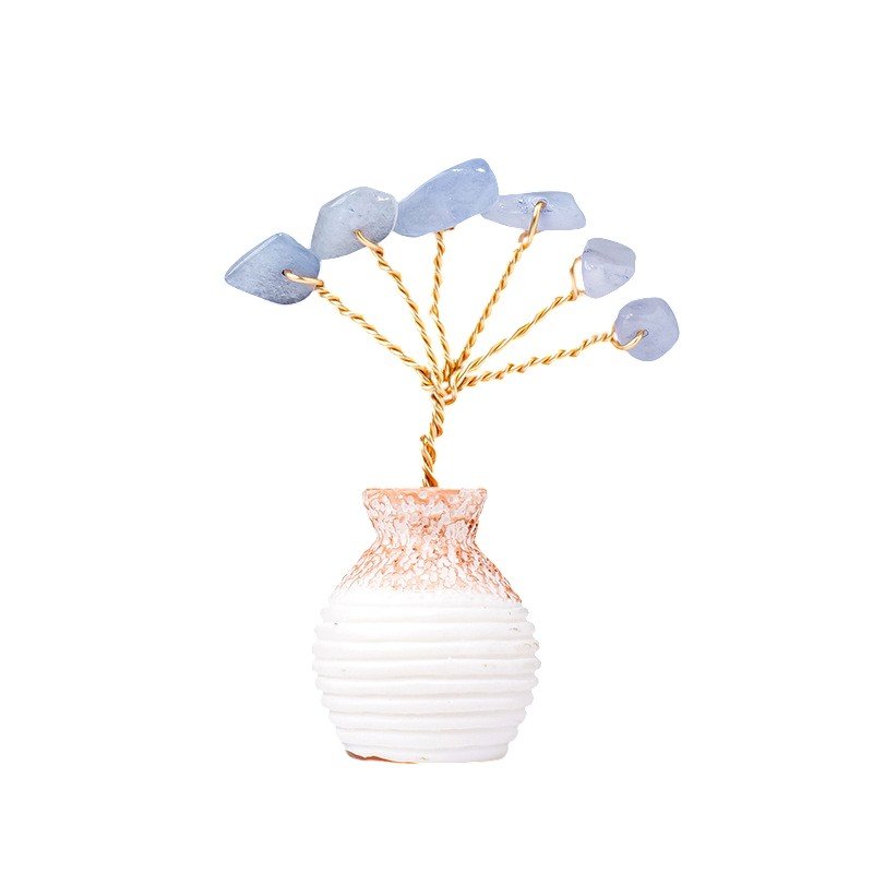 Aquamarine Chip Tree 2.20 in Bulk