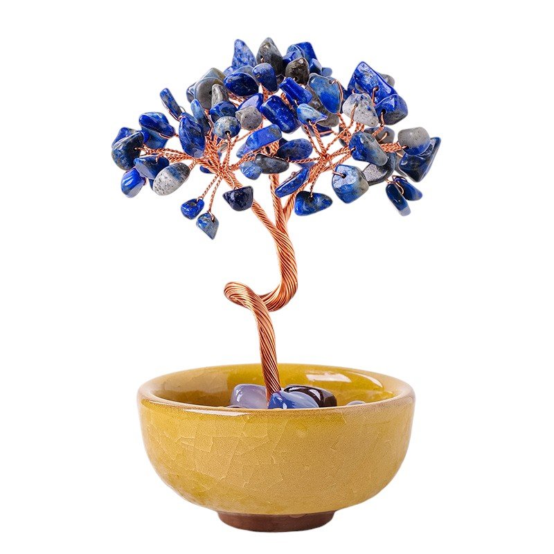 Lapis Lazuli Chip Tree 4.50 in