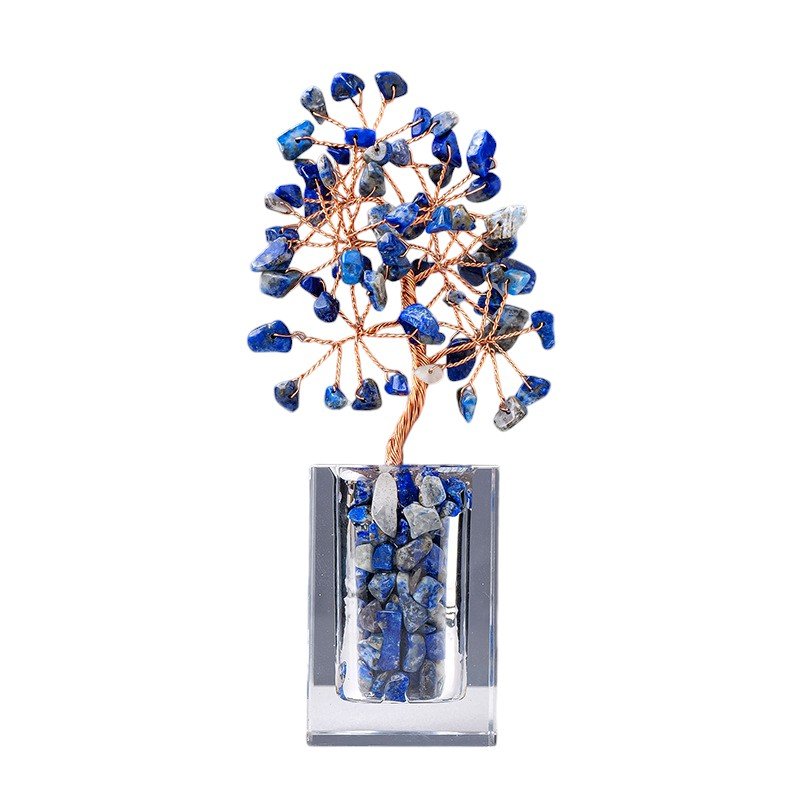 Lapis Lazuli Chip Tree 7.10 in