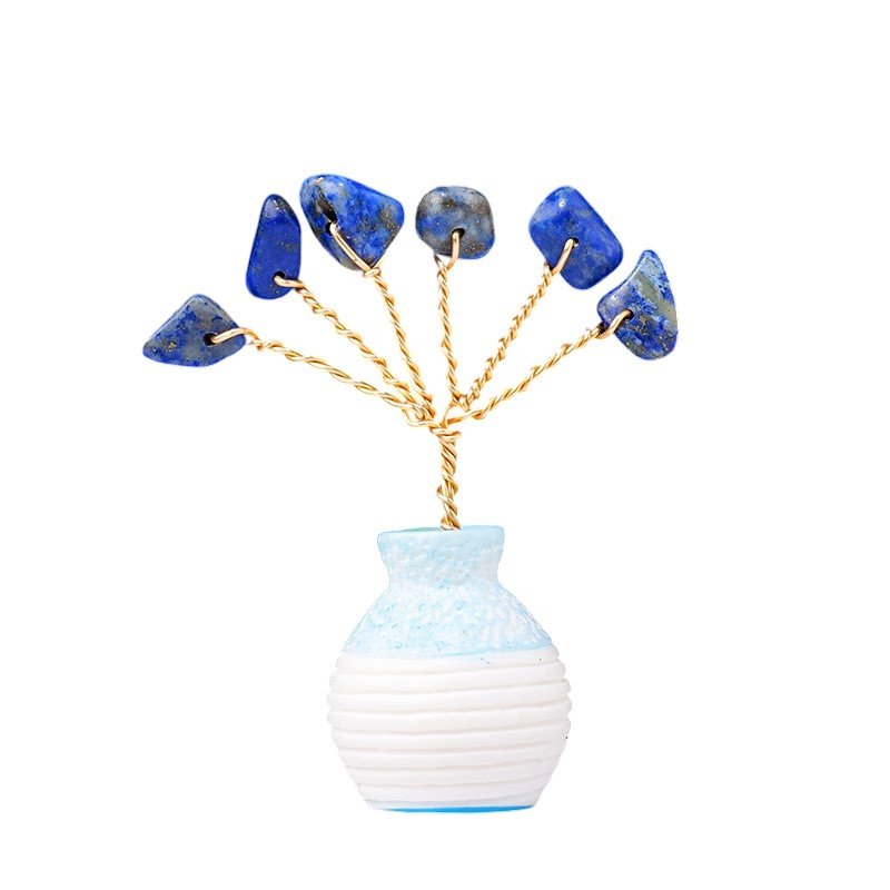 Lapis Lazuli Chip Tree 2.20 in Bulk