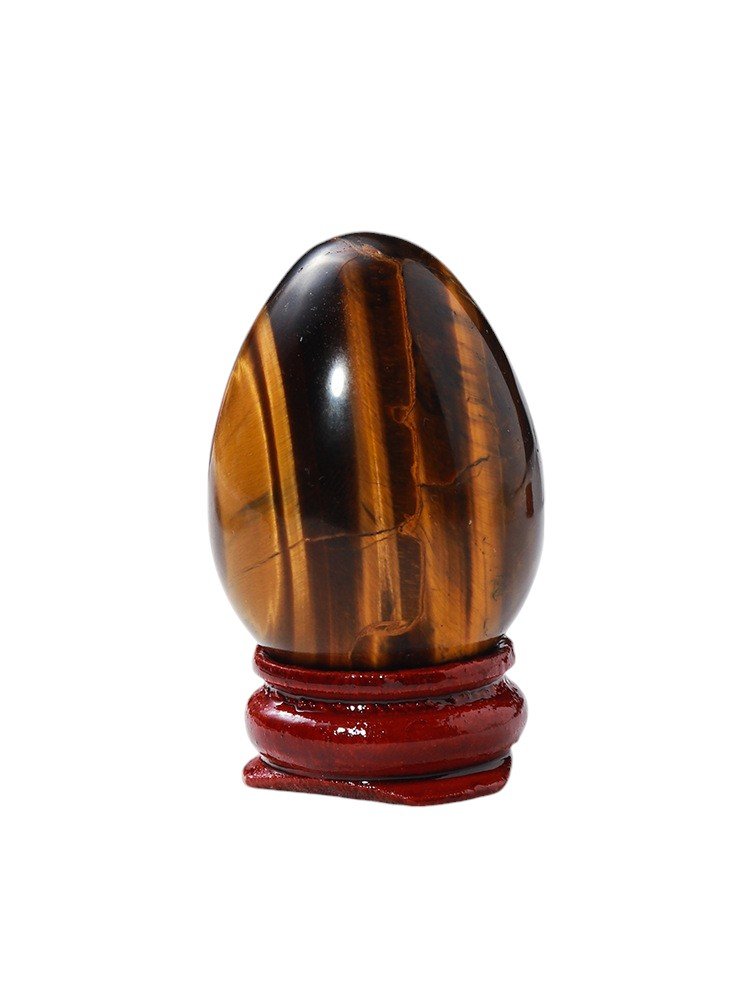 3 Sizes of Brown  Tigers Eye Crystal Egg Wholesale