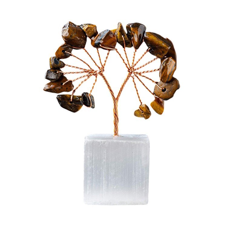 Tiger’s Eye Chip Tree 2.40 in Bulk