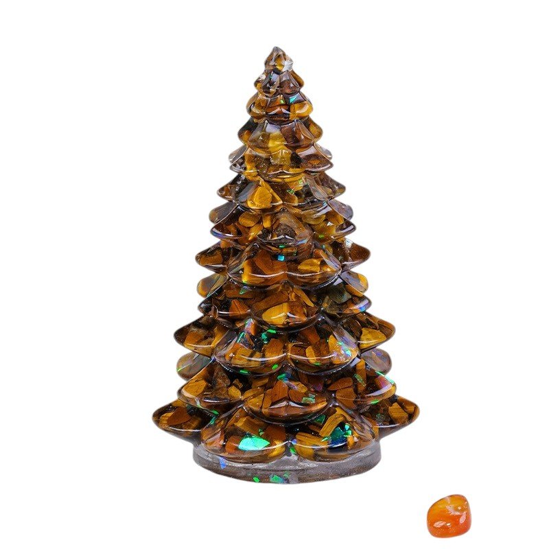 Tiger’s Eye Chip Tree 3.50 in Bulk
