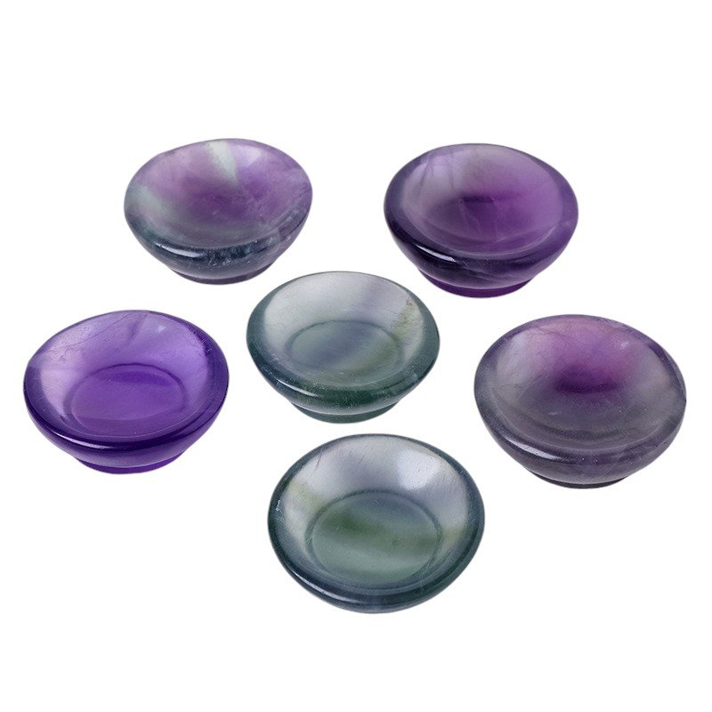 Natural Mini Fluorite Bowl Wholesale 2.0-2.4 in (5-6 cm) - 1