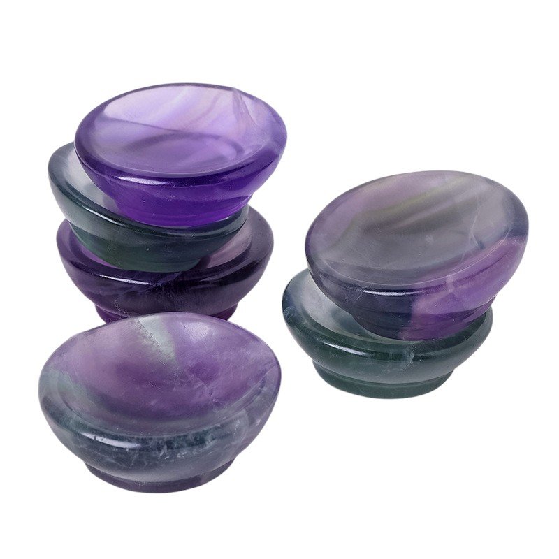 Natural Mini Fluorite Bowl Wholesale 2.0-2.4 in (5-6 cm) - 2