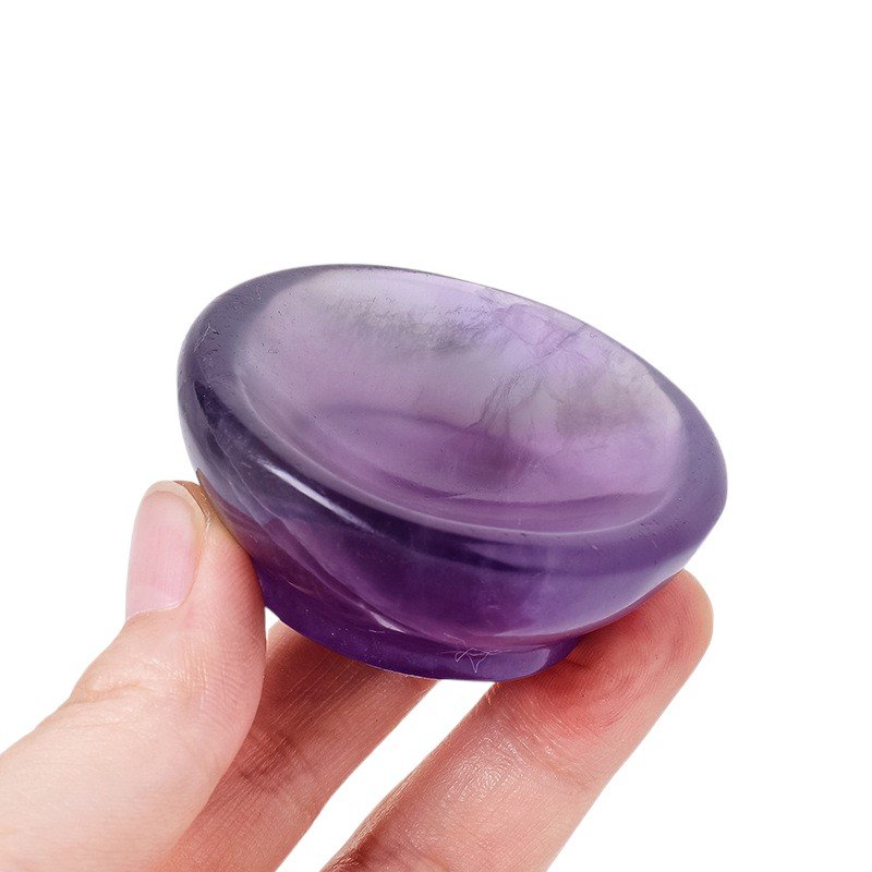 Natural Mini Fluorite Bowl Wholesale 2.0-2.4 in (5-6 cm)