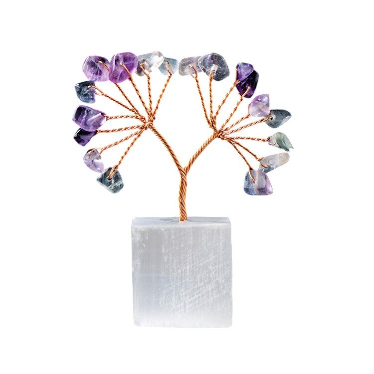 Fluorite Chip Tree 2.40 in Bulk