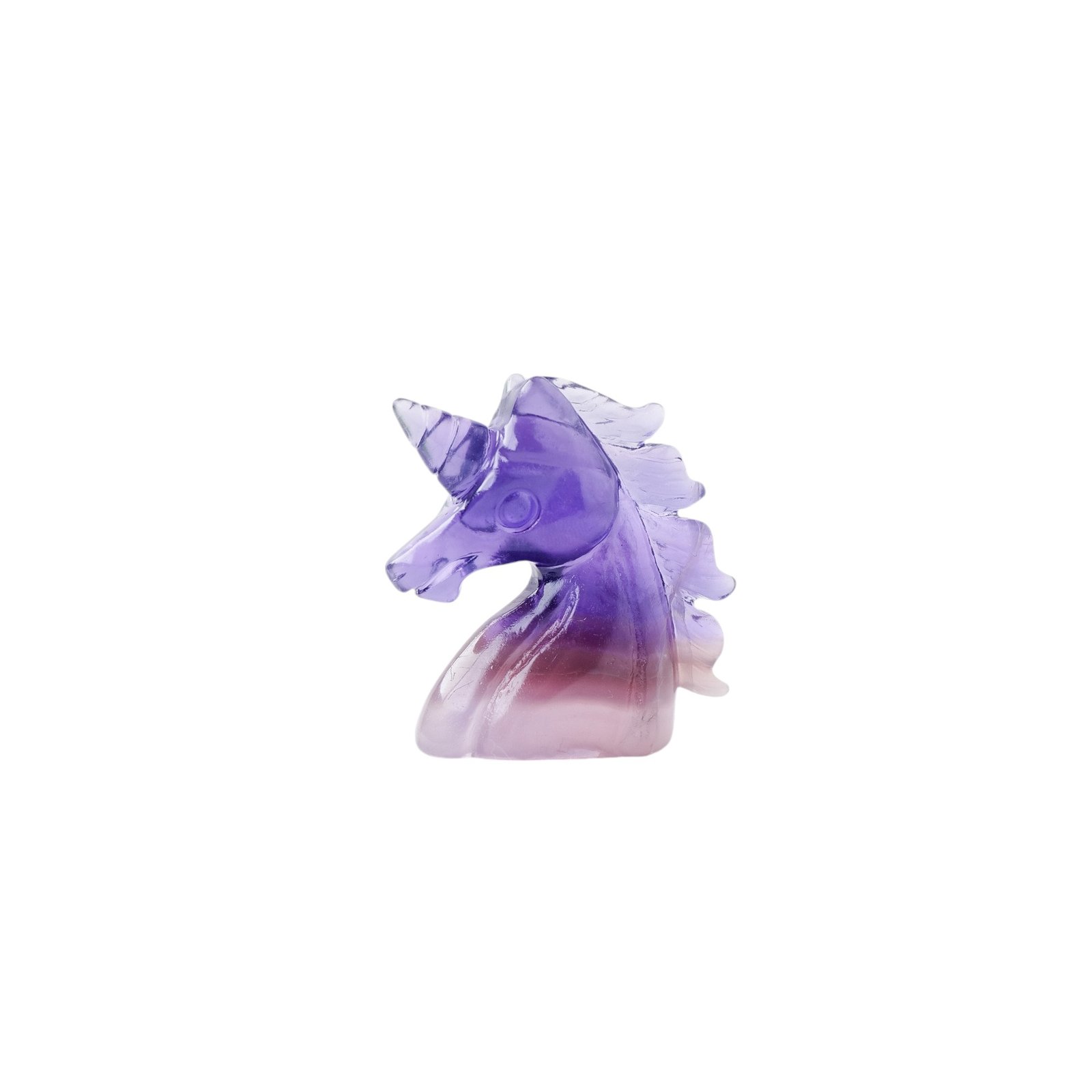 Natural Fluorite Unicorn Carving 2.20 in Wholesale