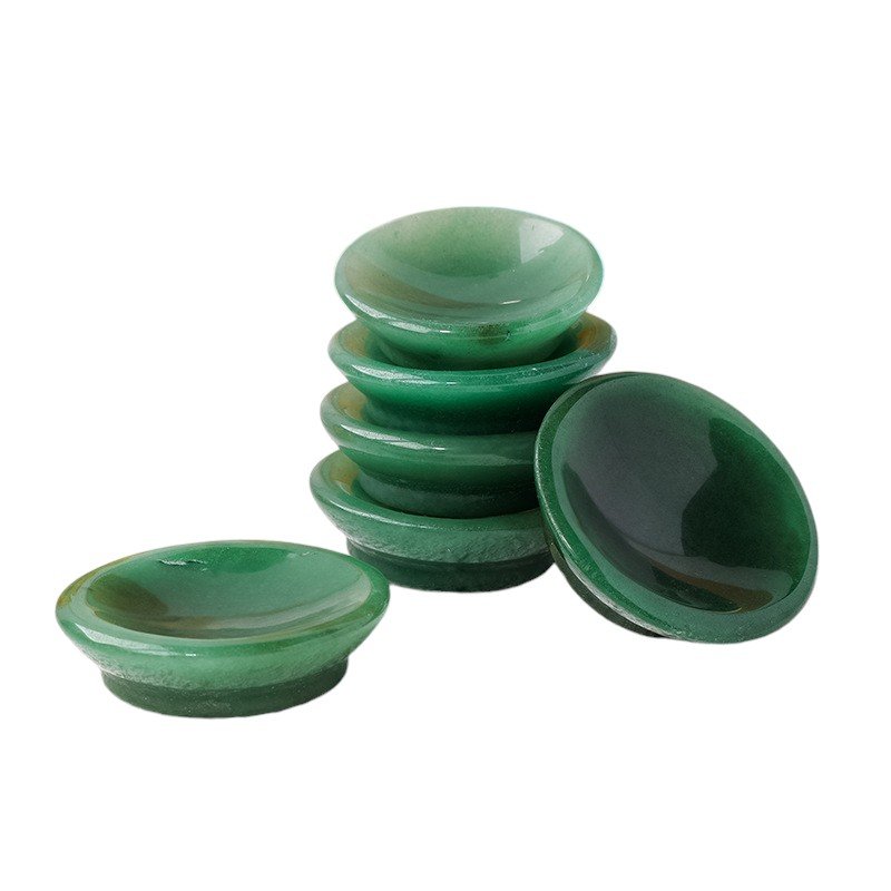 Natural Green Aventurine Bowl Wholesale 2.0-2.4 in (5-6 cm) - 2