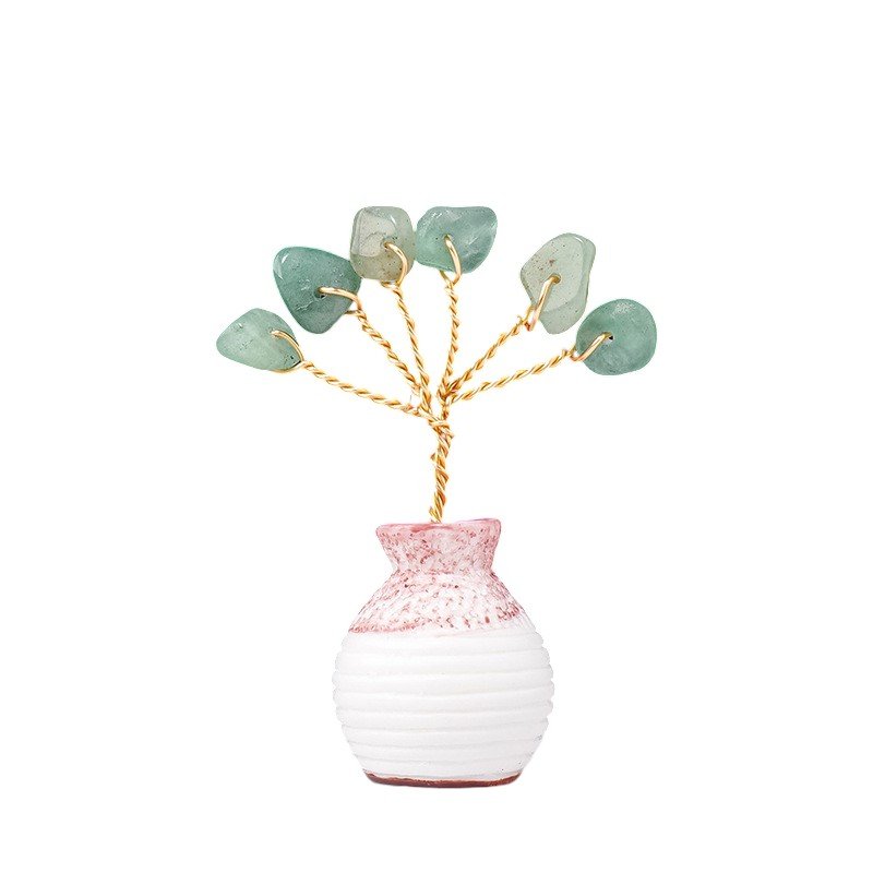 Aventurine Chip Tree 2.20 in Bulk