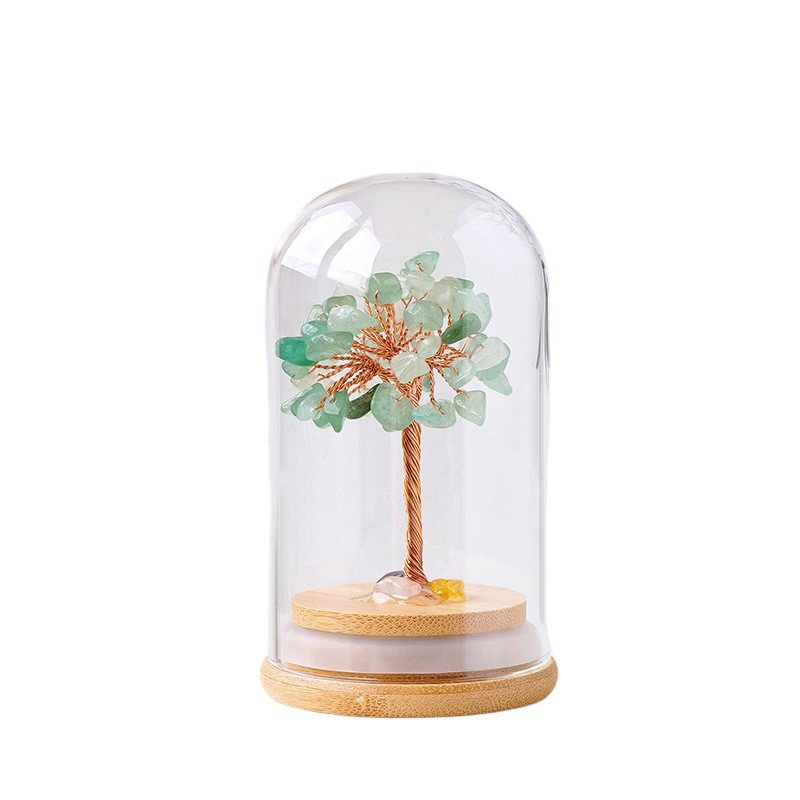 Aventurine Chip Tree 3.90 in Bulk