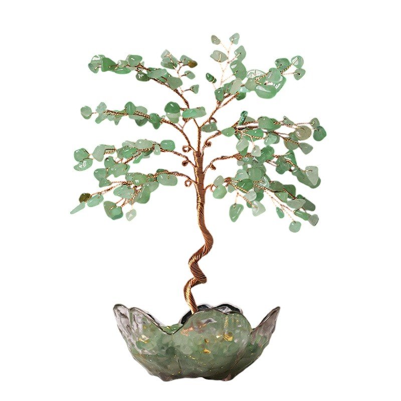 Aventurine Chip Tree 6.90 in Bulk