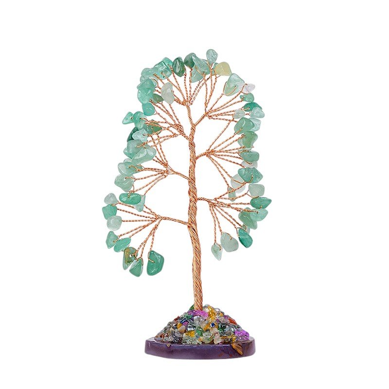Aventurine Chip Tree 4.90 in Bulk