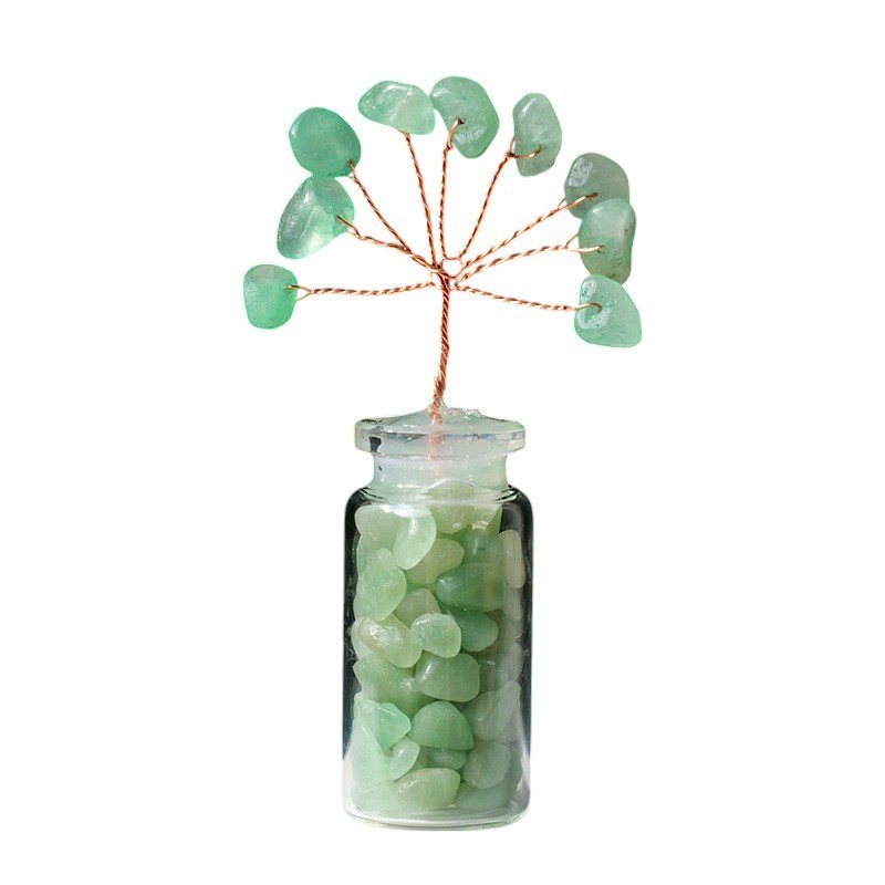 Aventurine Chip Tree 3.00 in Wholesale