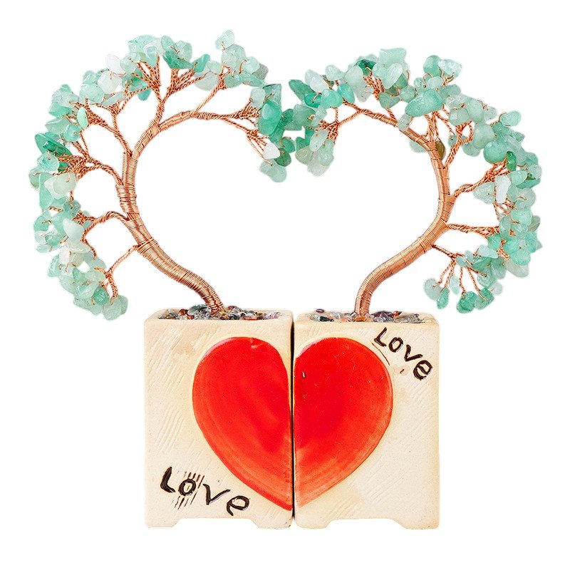 Aventurine Chip Tree 5.90 in Wholesale