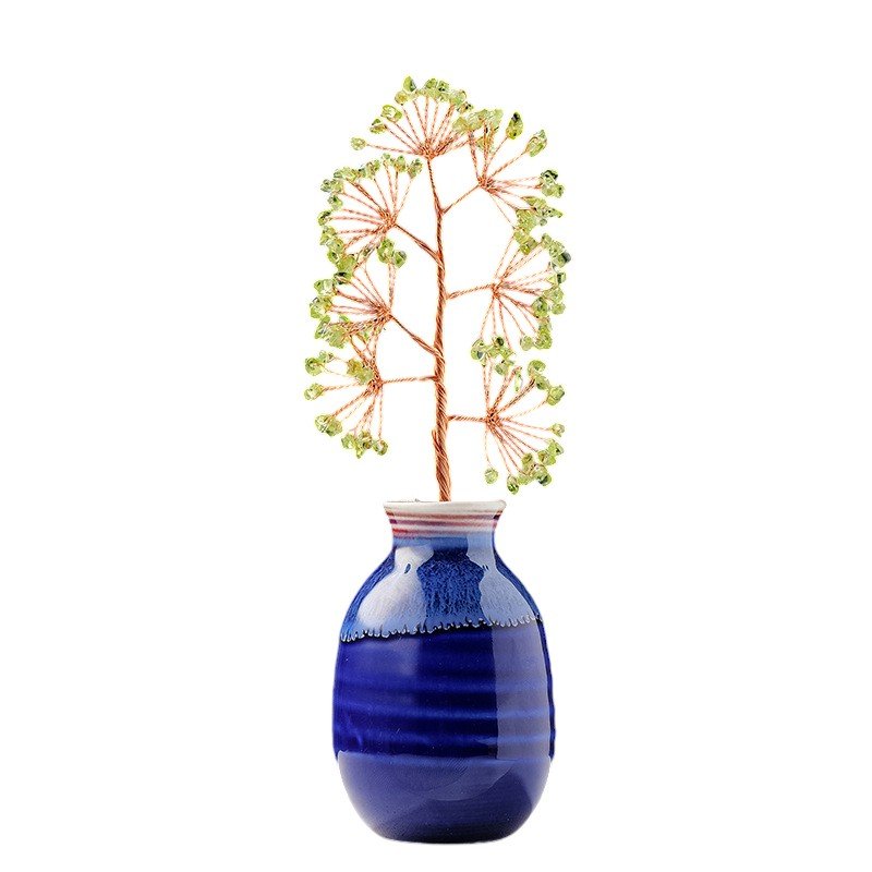 Peridot Chip Tree 6.50 in Wholesale