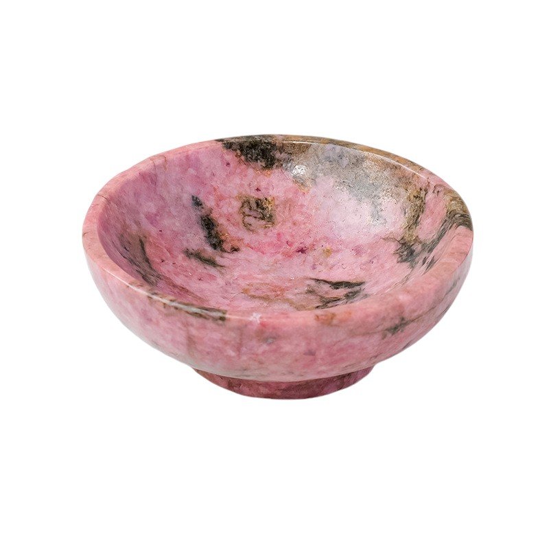Natural Rhodonite Bowl Wholesale 1.20 in (3 cm)