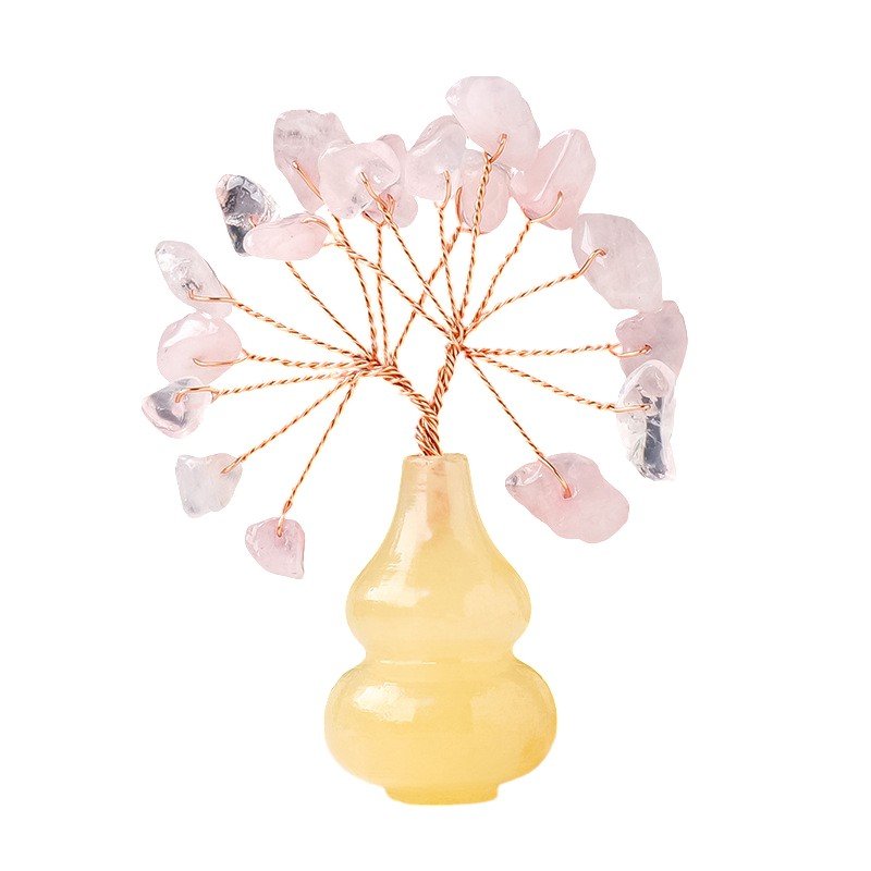 Rose Quartz Chip Tree 2.40 in