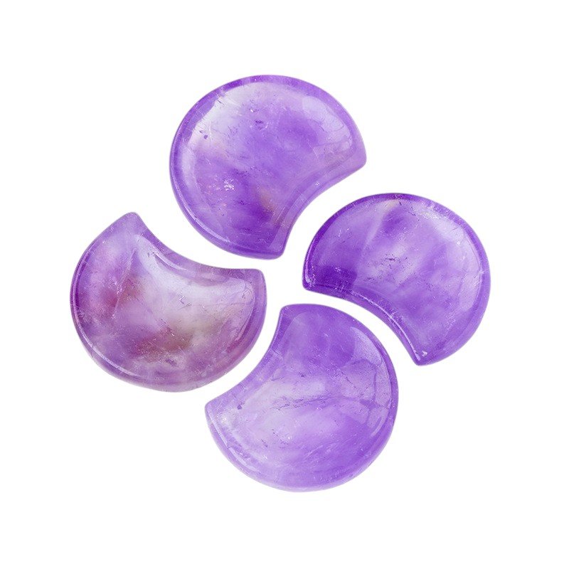 Natural Amethyst Crescent Moon Bowl Wholesale 1.6-2.4 in (4-6 cm)
