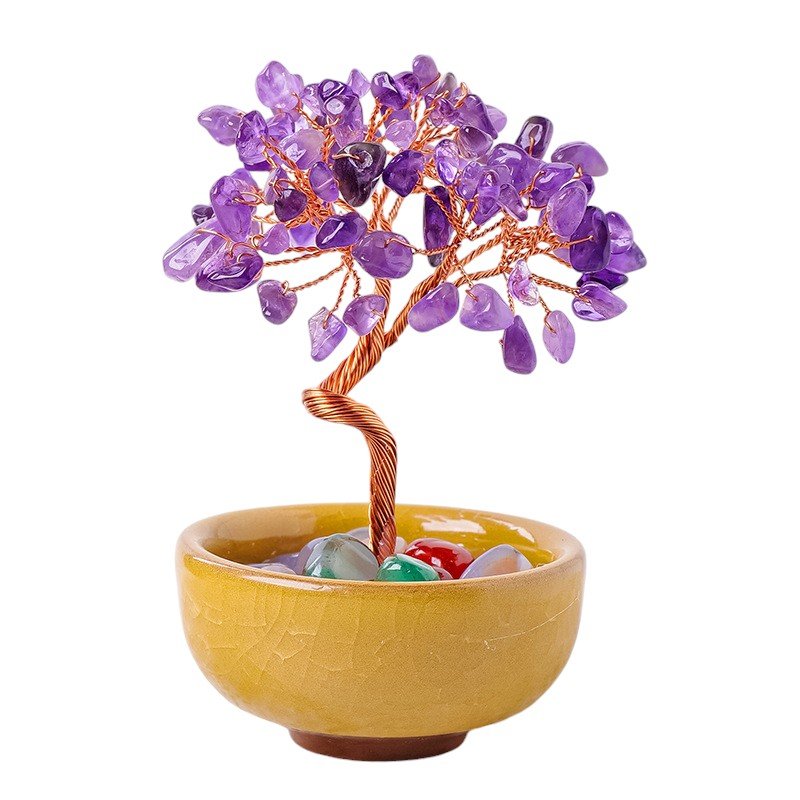 Amethyst Chip Tree 4.50 in