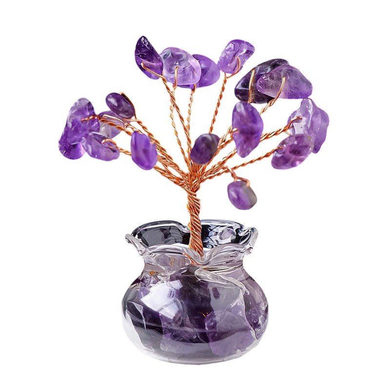 Amethyst Chip Tree 2.20 in Purple 2.20 in 1