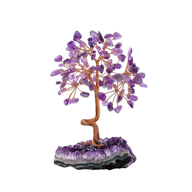 Amethyst Chip Tree 4.70 in Purple 4.70 in 2