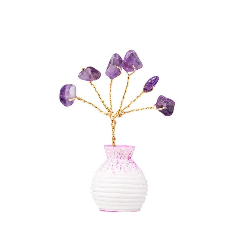 Amethyst Chip Tree 2.20 in Purple 2.20 in 2