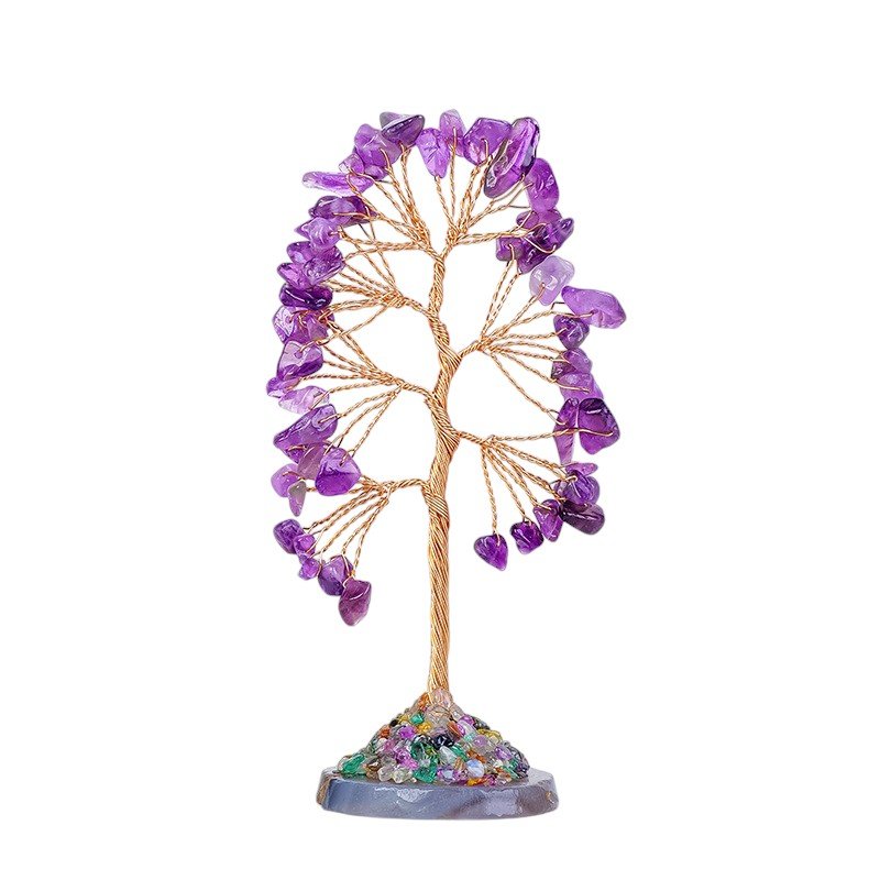 Amethyst Chip Tree 4.90 in Bulk