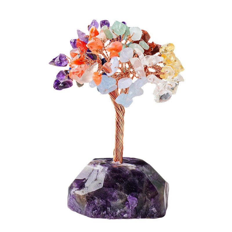 Amethyst Chip Tree 4.30 in Wholesale
