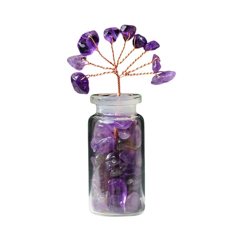 Amethyst Chip Tree 3.00 in Wholesale