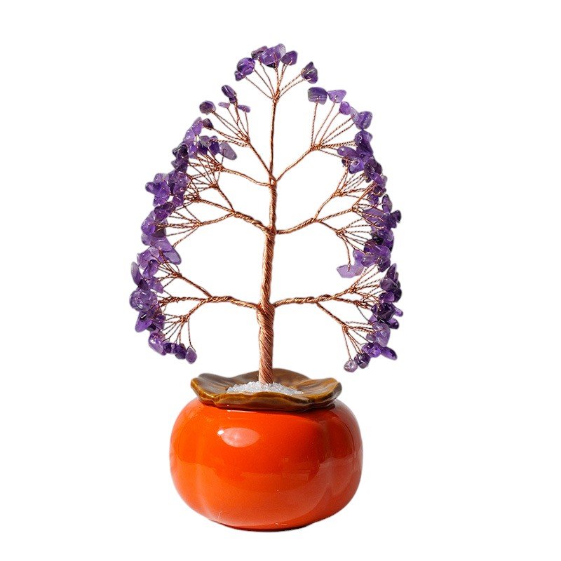 Amethyst Chip Tree 8.30 in Wholesale