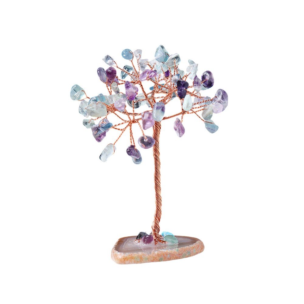 Fluorite Chip Tree 4.70 in
