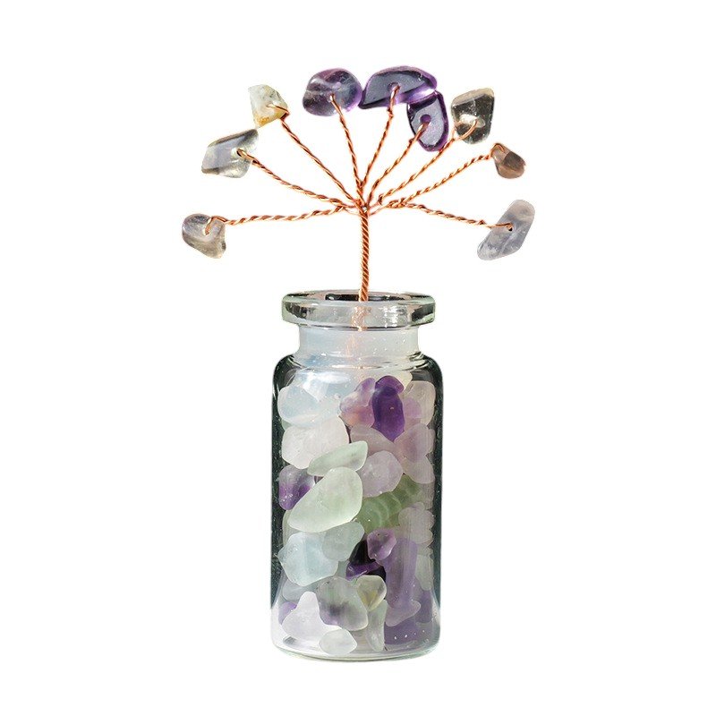 Fluorite Chip Tree 3.00 in Wholesale