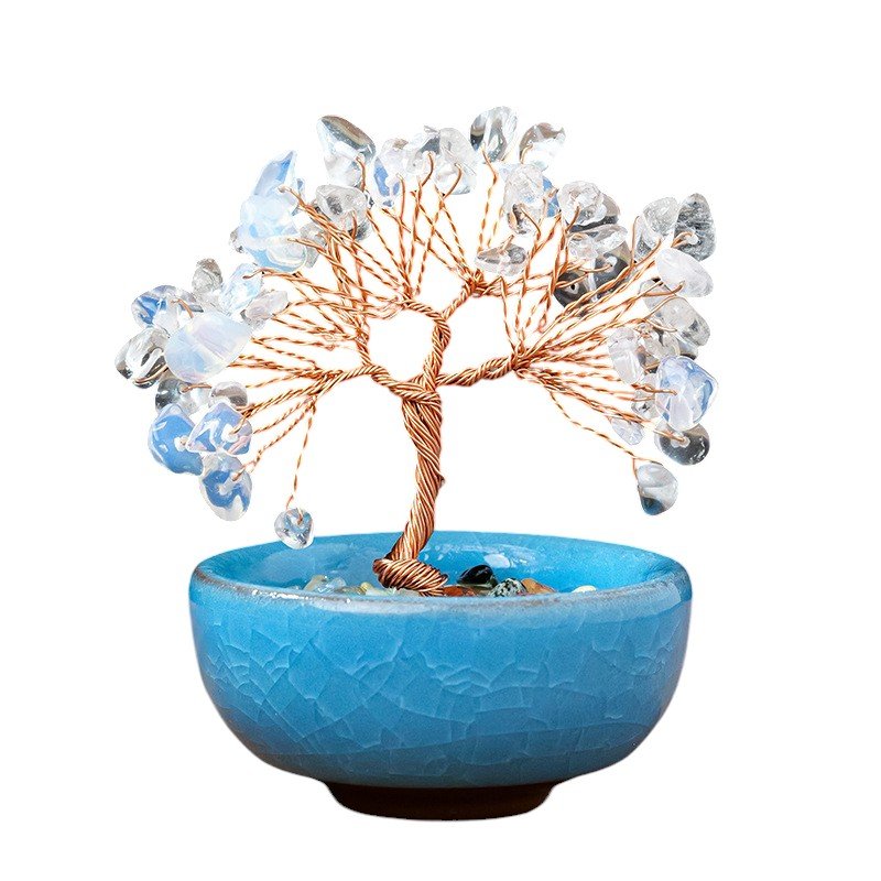 Opalite Chip Tree 3.90 in