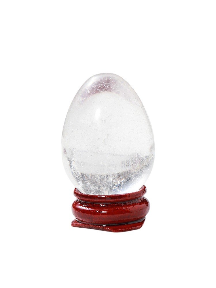 3 Sizes of Clear Quartz Crystal Egg Wholesale