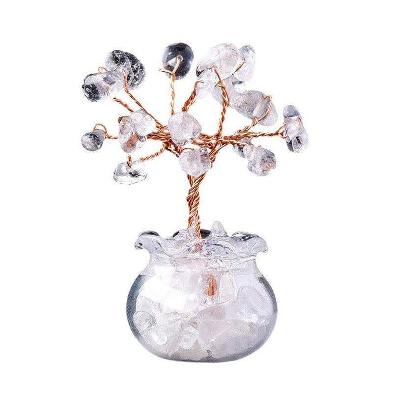 Clear Quartz Chip Tree 2.20 in