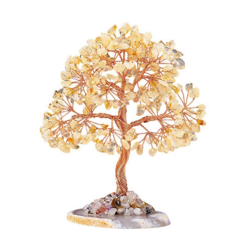 Citrine Chip Tree 5.70 in