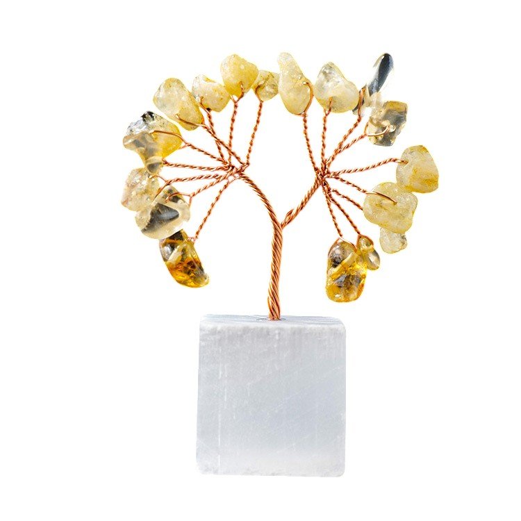 Citrine Chip Tree 2.40 in Bulk