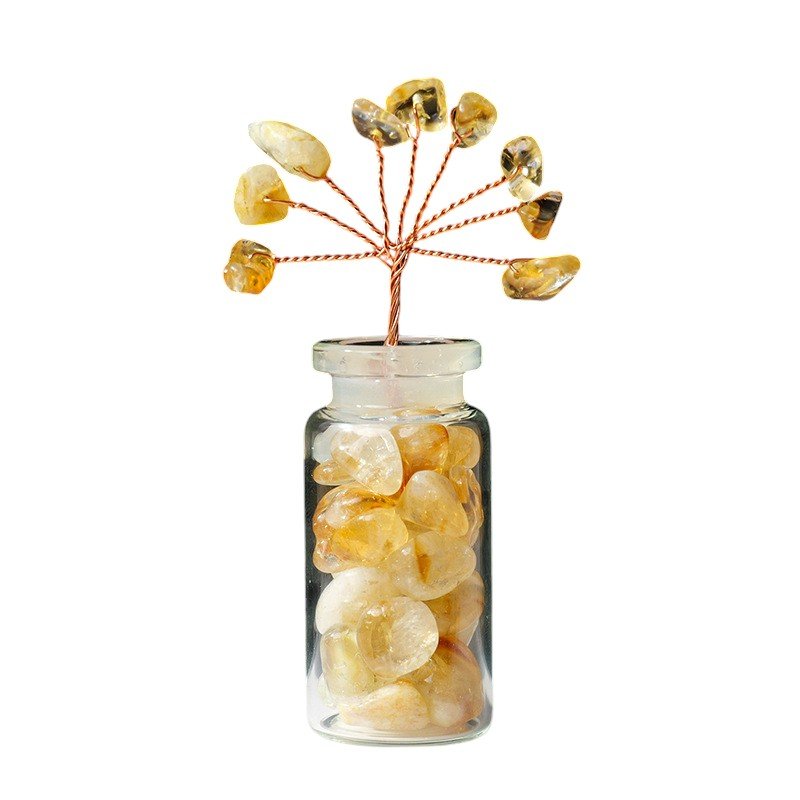 Citrine Chip Tree 3.00 in Wholesale